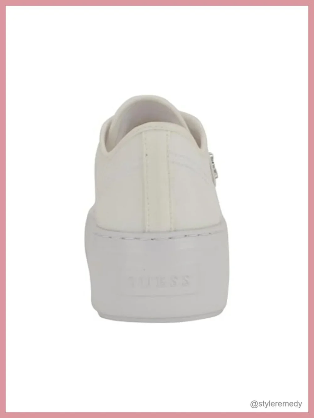 Platform Sneakers with Signature Logo, Round Toe Lace-Up